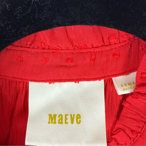 Anthropologie Maeve Swiss dot tank XSP - Picture 3 of 5